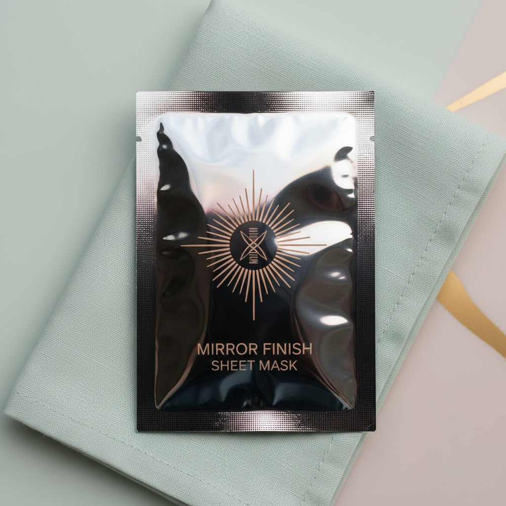 Mirror Finish Sheet Mask – Silver Dew